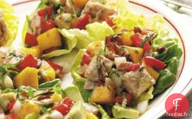 Tasses à Salade de Dinde Colorées