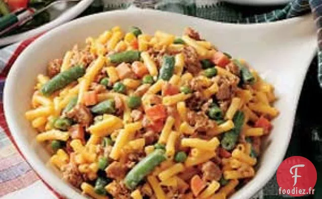 Dîner à la Poêle au Cheeseburger