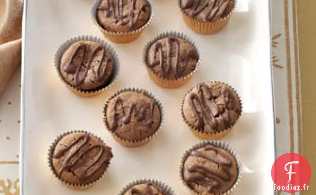 Tasses à Gâteau au Fromage Brownie à La Menthe