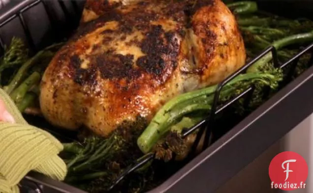 Poulet Rôti au Jalapeno avec Bébé Broccolini