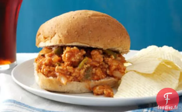 Turquie Sloppy Joes pour une foule