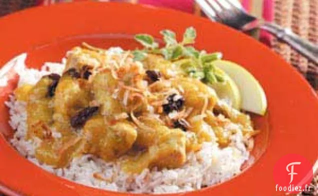 Curry de Porc et Pommes à la Mijoteuse