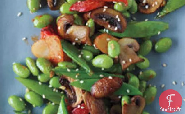 Salade Edamame Chaude
