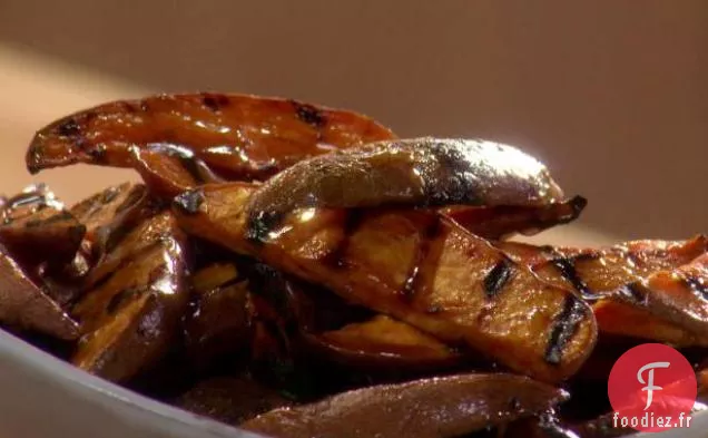 Quartiers de Patates Douces Grillées au Beurre d'Érable