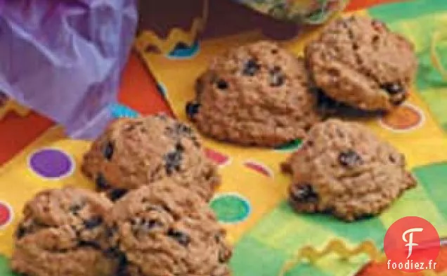 Biscuits au Caramel et Aux Raisins Secs