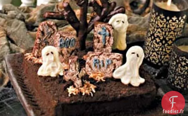 Gâteau de Fantômes dans le Cimetière