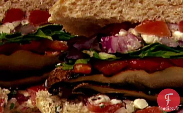 Burger de Portobello Grillé