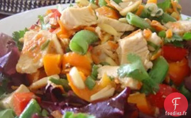 Salade de Poulet Aux Amandes