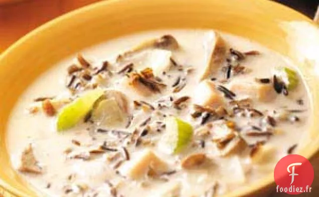 Soupe de Dinde au Riz Sauvage