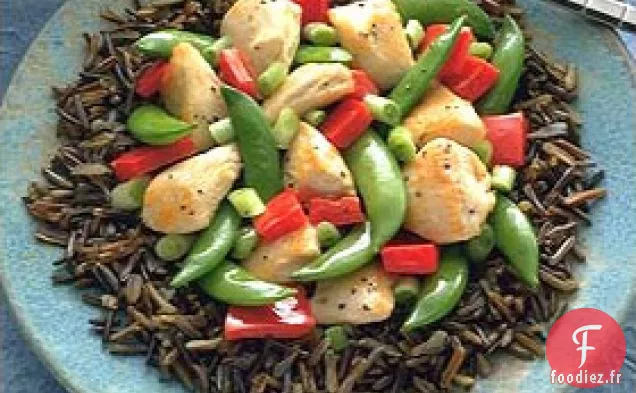 Poulet Aux Légumes Et Riz