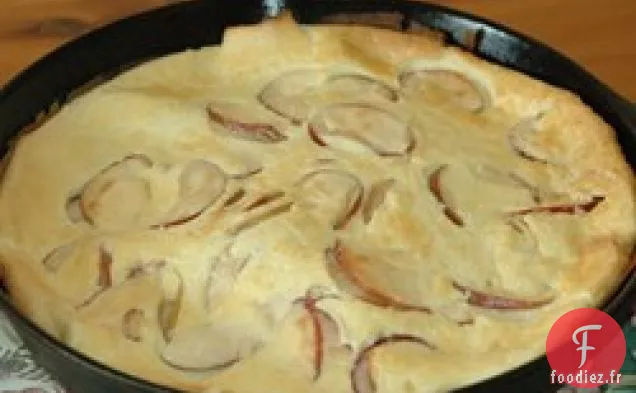 Crêpe au Four avec des Pommes