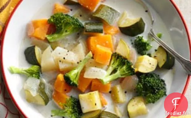 Soupe Crémeuse aux Légumes