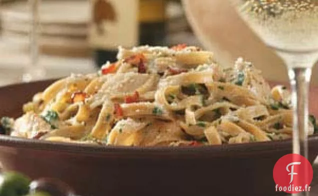 Makeover Bacon Poulet Alfredo