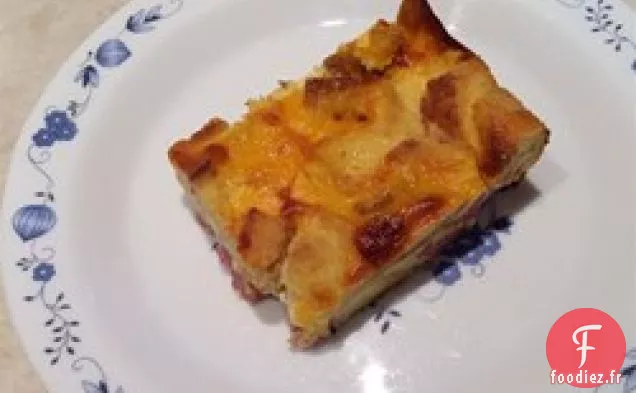 Casserole d'Oeufs du Matin de Noël