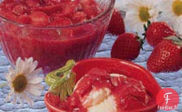 Berry Bonne Sauce à la Crème Glacée