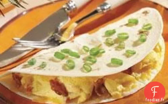Quesadilla Croustillante pour le Petit Déjeuner