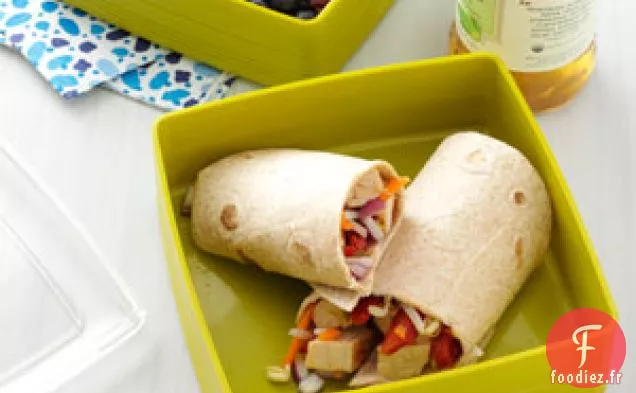 Enveloppements de Poulet au Sésame