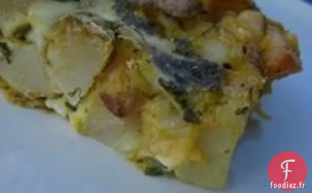 Casserole Crémeuse de Pommes de Terre pour le Petit-Déjeuner