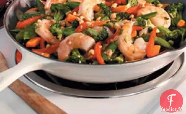 Sauté de Crevettes Facile