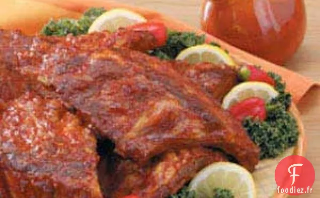 Côtes Levées au Barbecue