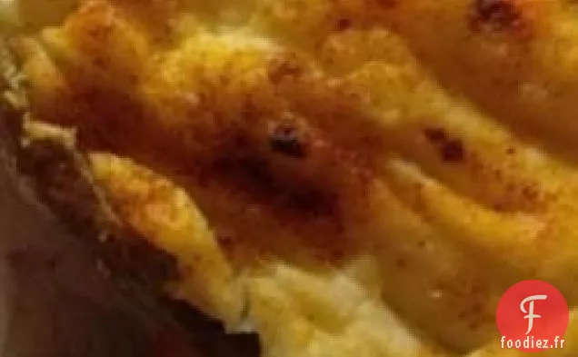 Pommes de Terre Crémeuses Cuites Deux Fois