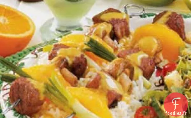 Brochettes de Bœuf Marinées