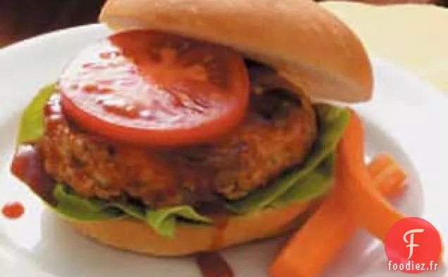 Champignons Grillés-Burgers de Dinde