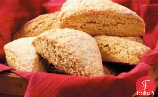 Scones à la Citrouille et au Gingembre