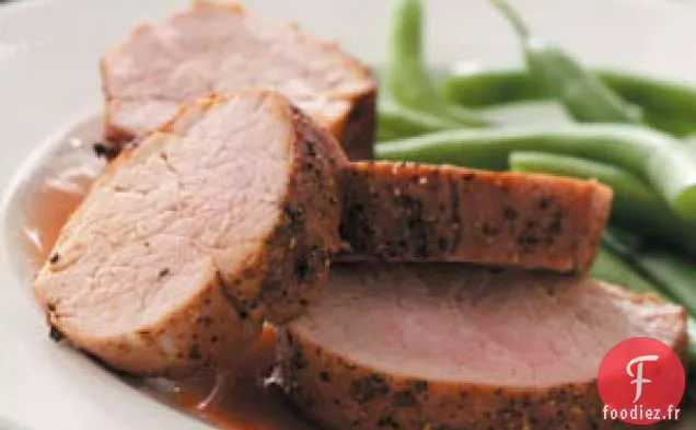 Filet de Porc Glacé aux Cerises