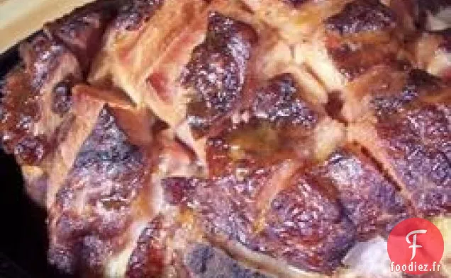 Jambon Cuit au Four avec Glaçage à l'Érable