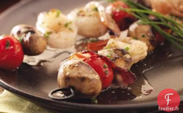 Brochettes de Fruits de Mer