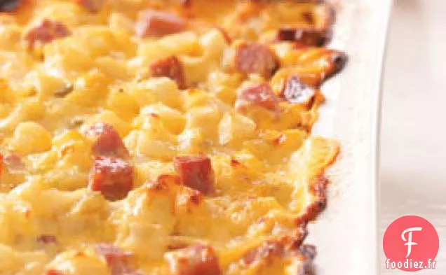 Casserole de Pommes de Terre au Jambon et Fromage