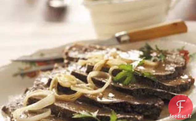 Rôti en Pot avec Sauce