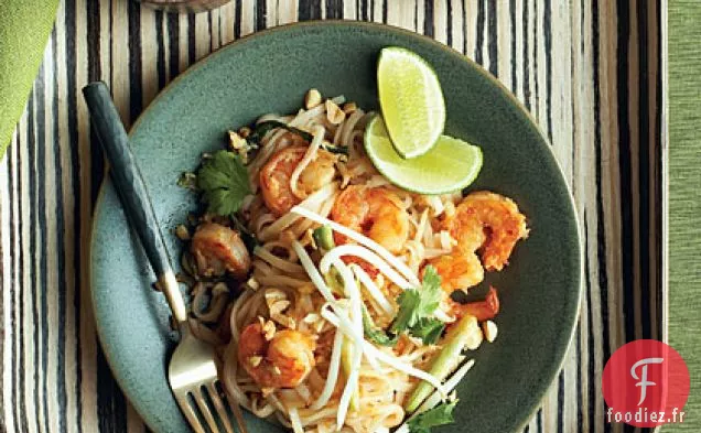 Pad Aux Crevettes Thaï