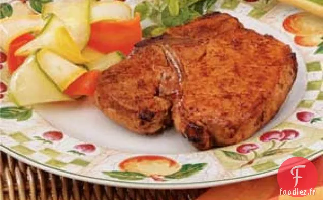 Côtelettes de Porc Sucrées et Épicées