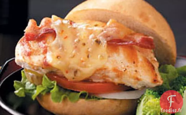 Sandwichs au Poulet Grillé Pepper Jack