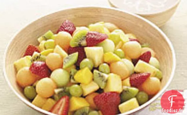 Salade de Fruits avec Vinaigrette à la Banane