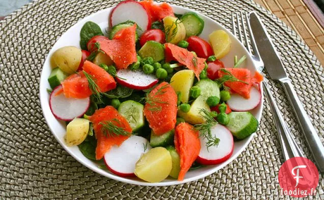 Salade de Saumon Fumé du Marché