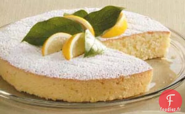 Gâteau Fourré aux Amandes et au Citron