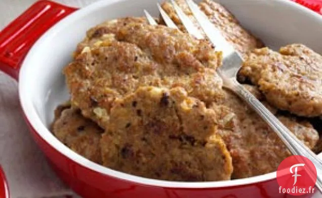 Galettes de Saucisses à la Sauge de Dinde