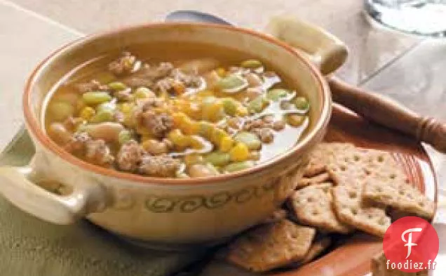 Soupe de Haricots de Dinde