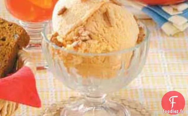 Délice à La Crème Glacée à La Citrouille