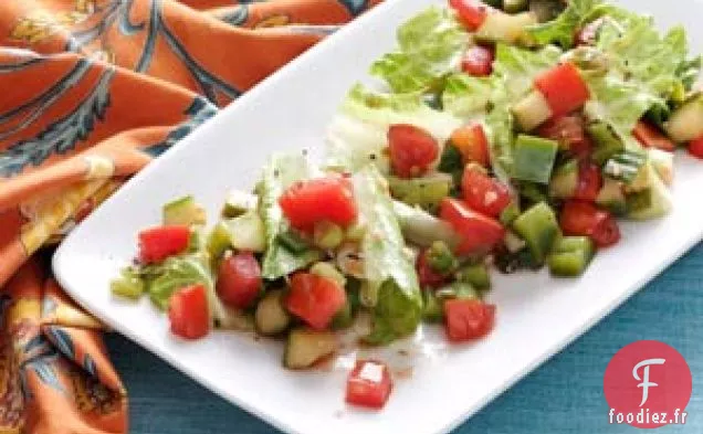 Salade de Gaspacho Épicée