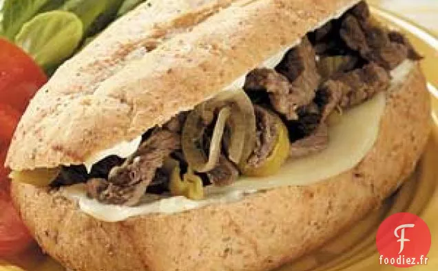 Sandwichs Italiens au Bœuf Surlonge