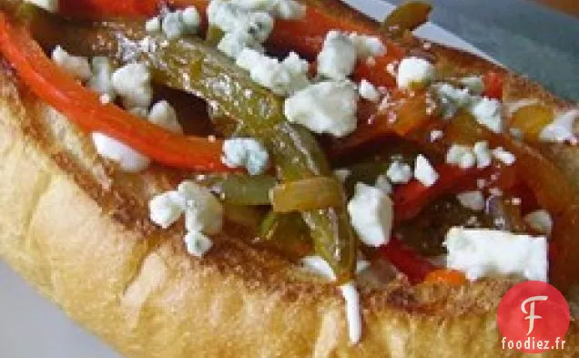 Sandwich à la Saucisse de Poulet Buffalo et au Poivre