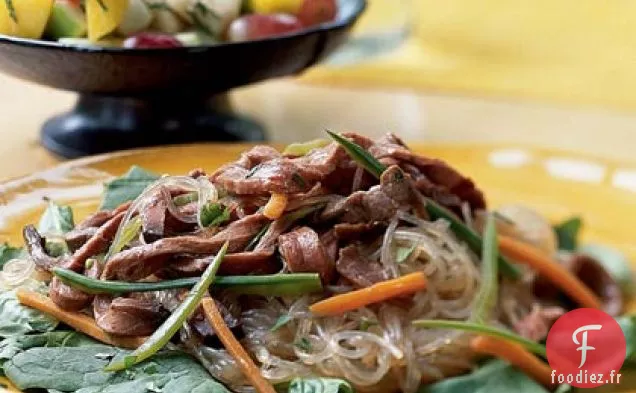Salade de Nouilles au Bœuf Asiatique