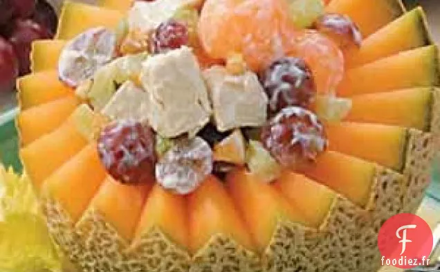 Salade de Dinde au Melon