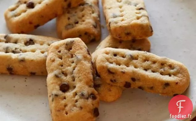 Sablés aux Pépites de Chocolat au Romarin