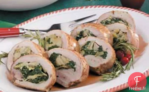 Filet de Porc aux Épinards
