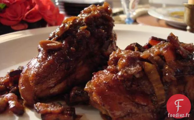 Poulet Braisé à La Bière